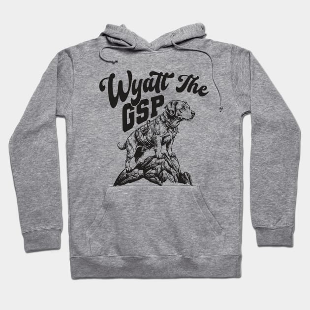 Wyatt The Gsp Hoodie by Mandegraph